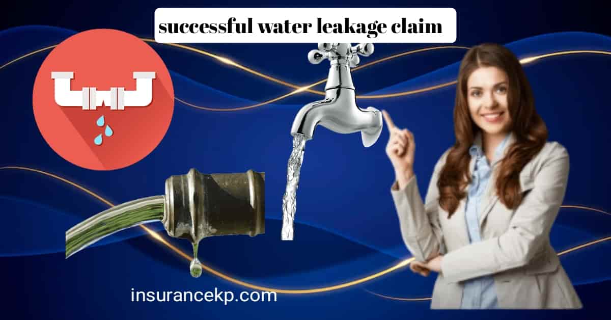 HOW TO MAKE A SUCCESSFUL WATER LEAKAGE CLAIM